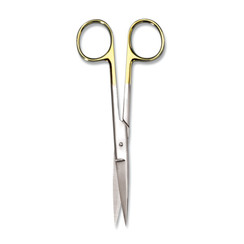 Preparation scissors with carbide inserts as standard