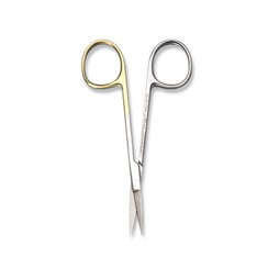 Preparation scissors with microsection straight
