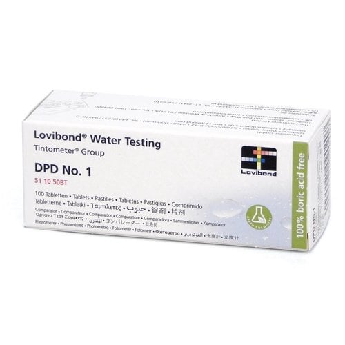 Dpd No. 1 Reagent Tablets for MD100
