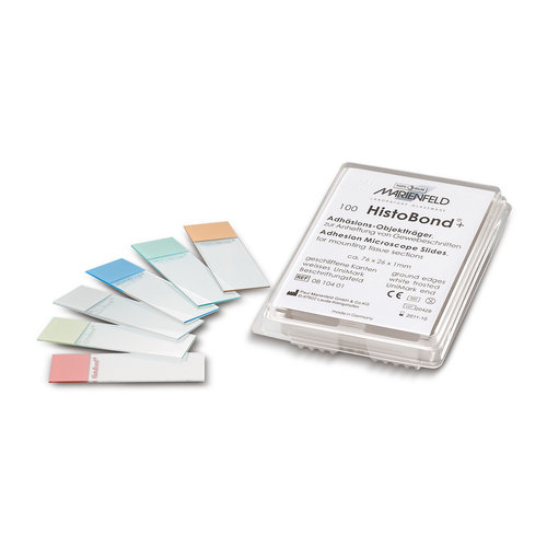 Adhäsionsschieber Histobond® Kanten 90° geschnitten, natur