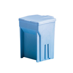 Caja de color, azul