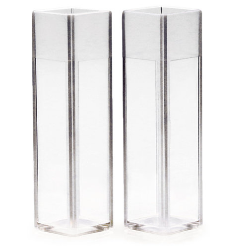 Cuvettes De Spectrophotométrie Jetables En Polystyrène - 4,5 Ml, Pack De 100, Transparentes