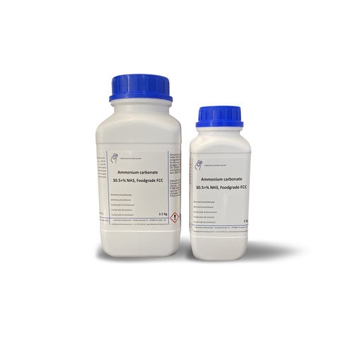 Carbonate d'ammonium ≥30,5%, NH3, extra pur