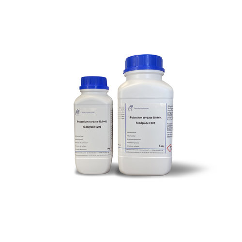 Potassium sorbate 99+%, pure, foodgrade, E202