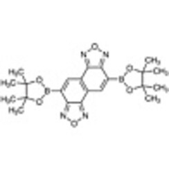 5,10-Bis(4,4,5,5-tetramethyl-1,3,2-dioxaborolan-2-yl)naphtho[1,2-c:5,6-c']bis([1,2,5]oxadiazole) >98.0%(HPLC) 100mg