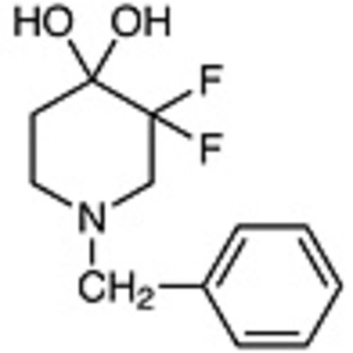 1-Benzyl-3,3-difluoropiperidine-4,4-diol >98.0%(GC)(T) 200mg