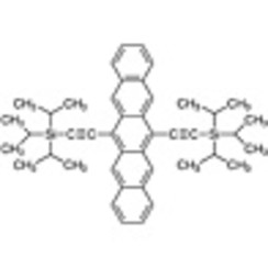 6,13-Bis(triisopropylsilylethynyl)pentacene [for organic electronics] >99.0%(HPLC) 100mg