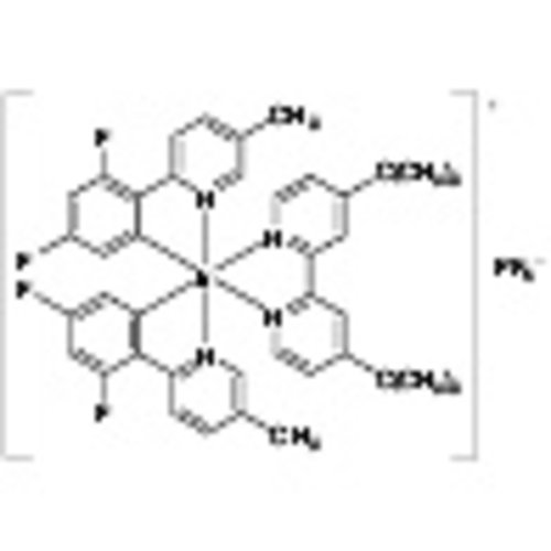 (4,4'-Di-tert-butyl-2,2'-bipyridine-kappa~2~N~1~,N~1'~)[bis[3,5-difluoro-2-(5-methyl-2-pyridinyl-kappaN)phenyl-kappaC~1~]]iridium Hexafluorophosphate >90.0%(HPLC) 200mg