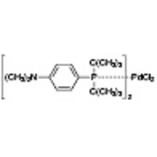 Bis[di-tert-butyl(4-dimethylaminophenyl)phosphine]dichloropalladium(II) >98.0%(T) 1g