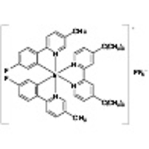 (4,4'-Di-tert-butyl-2,2'-bipyridine-kappa~2~N~1~,N~1'~)[bis[5-fluoro-2-(5-methyl-2-pyridinyl-kappaN)phenyl-kappaC~1~]]iridium Hexafluorophosphate >90.0%(HPLC) 1g