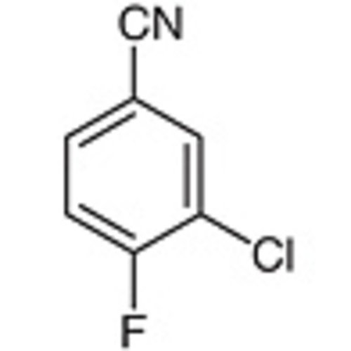 3-Chloro-4-fluorobenzonitrile >98.0%(GC) 5g