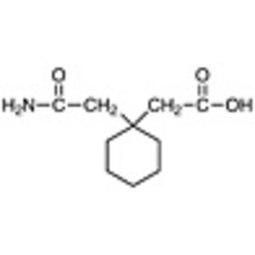 1-(Carbamoylmethyl)cyclohexaneacetic Acid >98.0%(T) 25g