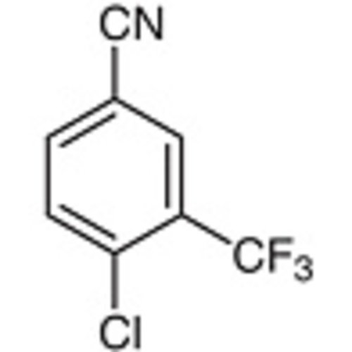 4-Chloro-3-(trifluoromethyl)benzonitrile >98.0%(GC) 25g