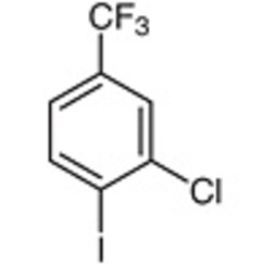 3-Chloro-4-iodobenzotrifluoride (stabilized with Copper chip) >97.0%(GC) 1g