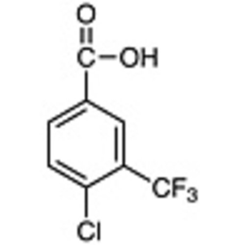 4-Chloro-3-(trifluoromethyl)benzoic Acid >98.0%(GC)(T) 1g