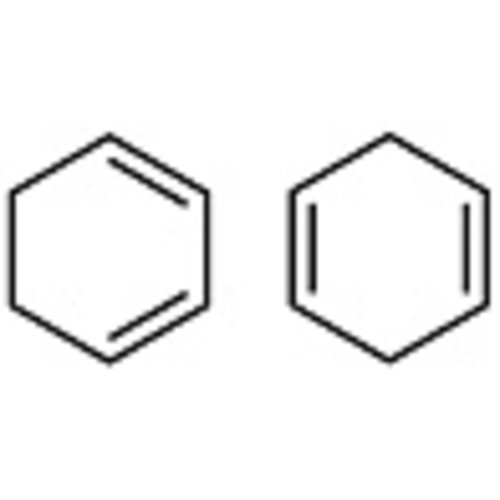 Cyclohexadiene (1,3- and 1,4- mixture) (contains 4-10% Benzene) (stabilized with BHT) >85.0%(GC) 25mL