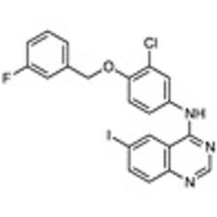 4-[3-Chloro-4-(3-fluorobenzyloxy)phenylamino]-6-iodoquinazoline >98.0%(HPLC)(T) 5g