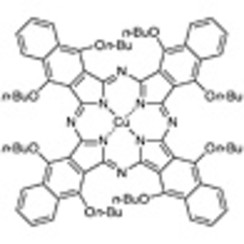 Copper(II) 5,9,14,18,23,27,32,36-Octabutoxy-2,3-naphthalocyanine >97.0%(N)(T) 200mg