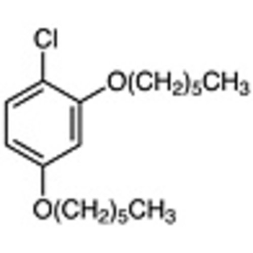 1-Chloro-2,4-bis(hexyloxy)benzene >96.0%(GC) 5g