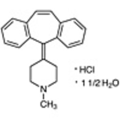 Cyproheptadine Hydrochloride Sesquihydrate >98.0%(HPLC)(T) 25g