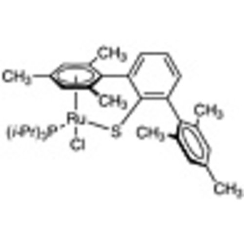 Chloro[(1,2,3,4,5,6-eta)-2,2'',4,4'',6,6''-hexamethyl[1,1':3',1''-terphenyl]-2'-thiolato-kappaS][triisopropylphosphine-kappaP]ruthenium(II) 100mg