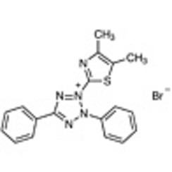 3-(4,5-Dimethyl-2-thiazolyl)-2,5-diphenyltetrazolium Bromide >98.0%(T) 5g