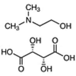 2-(Dimethylamino)ethanol Hydrogen L-(+)-Tartrate >98.0%(T) 25g