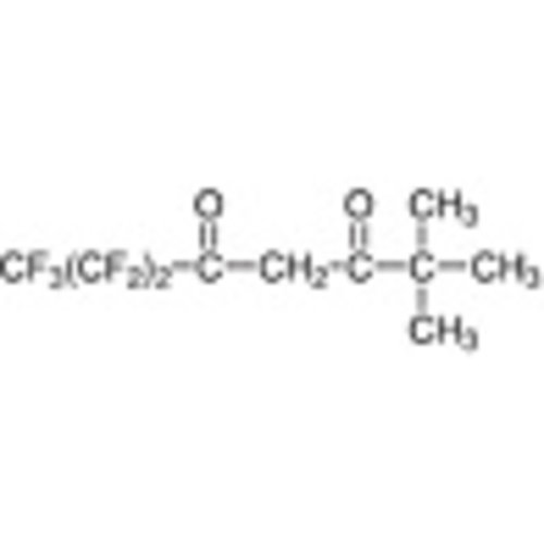 2,2-Dimethyl-6,6,7,7,8,8,8-heptafluoro-3,5-octanedione >97.0%(GC) 5g
