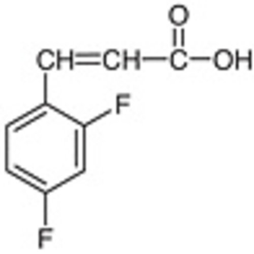 2,4-Difluorocinnamic Acid >98.0%(GC)(T) 5g