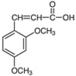 2,4-Dimethoxycinnamic Acid >96.0%(GC)(T) 25g