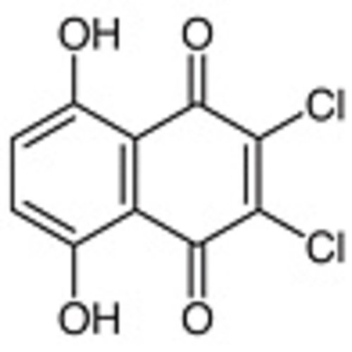 2,3-Dichloro-5,8-dihydroxy-1,4-naphthoquinone >97.0%(HPLC)(T) 5g