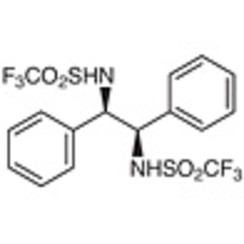 (R,R)-N,N'-Bis(trifluoromethanesulfonyl)-1,2-diphenylethylenediamine >98.0%(GC) 1g
