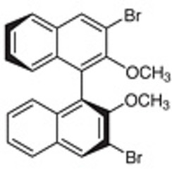(S)-3,3'-Dibromo-2,2'-dimethoxy-1,1'-binaphthyl >98.0%(GC) 200mg