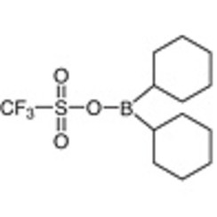 Dicyclohexyl(trifluoromethanesulfonyloxy)borane >95.0%(NMR) 1g