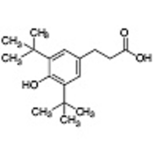 3-(3,5-Di-tert-butyl-4-hydroxyphenyl)propionic Acid >98.0%(GC)(T) 25g