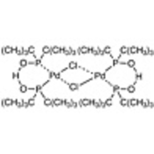 Dihydrogen Di-mu-chlorotetrakis(di-tert-butylphosphinito)dipalladate >97.0%(T) 100mg