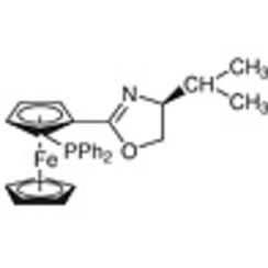 (S)-1-(Diphenylphosphino)-2-[(S)-4-isopropyloxazolin-2-yl]ferrocene >97.0%(GC)(T) 200mg