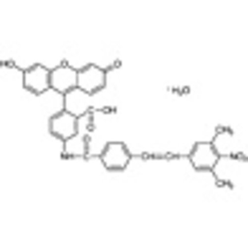 5-[4-(3,5-Dimethyl-4-nitrostyryl)benzamido]-2-(6-hydroxy-3-oxo-3H-xanthene-9-yl)benzoic Acid Monohydrate >90.0%(HPLC) 5mg