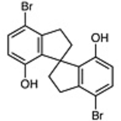 4,4'-Dibromo-1,1'-spirobiindane-7,7'-diol >98.0%(GC) 1g
