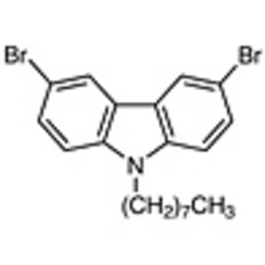 3,6-Dibromo-9-n-octylcarbazole >98.0%(GC) 200mg