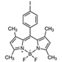 [1-[(3,5-Dimethyl-1H-pyrrol-2-yl)(3,5-dimethyl-2H-pyrrol-2-ylidene)methyl]-4-iodobenzene](difluoroborane) >98.0%(HPLC) 200mg