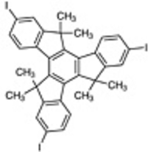 10,15-Dihydro-2,7,12-triiodo-5,5,10,10,15,15-hexamethyl-5H-tribenzo[a,f,k]trindene >97.0%(HPLC) 200mg