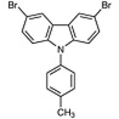 3,6-Dibromo-9-(p-tolyl)-9H-carbazole >98.0%(HPLC)(N) 200mg