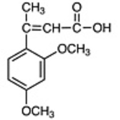 2,4-Dimethoxy-beta-methylcinnamic Acid >98.0%(GC)(T) 1g