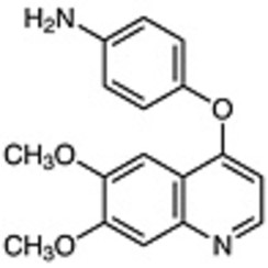 4-[(6,7-Dimethoxyquinolin-4-yl)oxy]aniline 1g