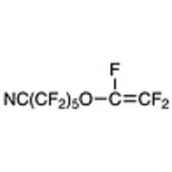 2,2,3,3,4,4,5,5,6,6-Decafluoro-6-[(1,2,2-trifluorovinyl)oxy]hexanenitrile >98.0%(GC) 5g