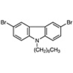 3,6-Dibromo-9-heptyl-9H-carbazole >98.0%(GC) 5g