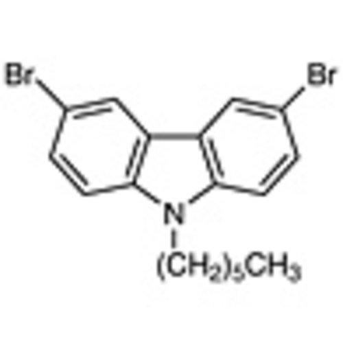3,6-Dibromo-9-hexyl-9H-carbazole >98.0%(GC) 5g