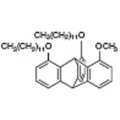 1,8-Didodecyloxy-13-methoxytriptycene >95.0%(HPLC) 100mg
