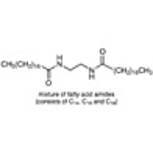 N,N'-Ethylenebisoctadecanamide (mixture of fatty acid amides) (consists of C14, C16 and C18) >85.0%(GC) 500g